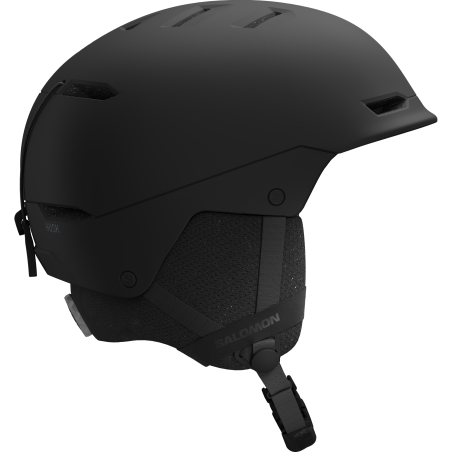 copy of Kask narciarski Salomon DRIVER Black/Red Accent/Solar 2021